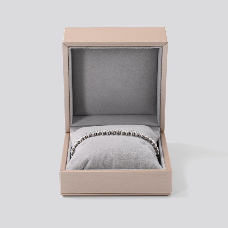 FANXI new arrival luxury jewelry box personalized jewelry Pu leather with velvet modern jewelry pillow box