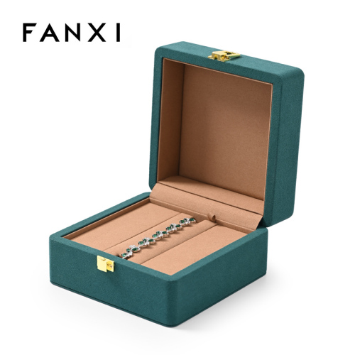 FANXI jewelry box for women chain jewelry box for girls jewelry packaging box