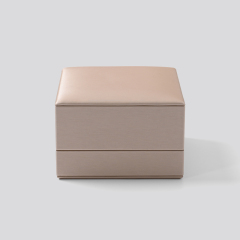 FANXI new arrival luxury jewelry box personalized jewelry Pu leather with velvet modern jewelry pillow box