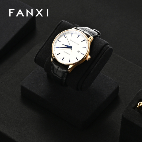 FANXI J005 Microfiber Bracelet Watch Holder Organizer Display Rack Watch Stand Jewelry Storage Props