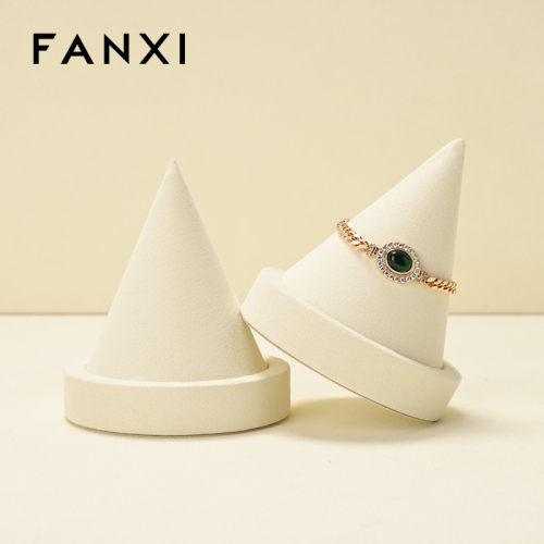 J008 Modern Innovation Design Cone Shape Bangle Bracelet Chain Jewelry Bracelet Holder Display Stand