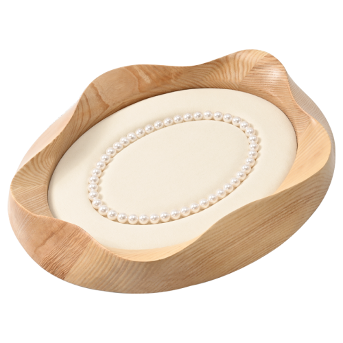 P226-227 Luxury Jewelry Display Tray Microfiber Jewelry Necklace Earring Ring Bracelet Disolay Tray