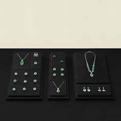 TT558 Jewelry Display Set Jewelry Exhibition Stand Display Set Necklace Bracelet Earring Ring Display Stand