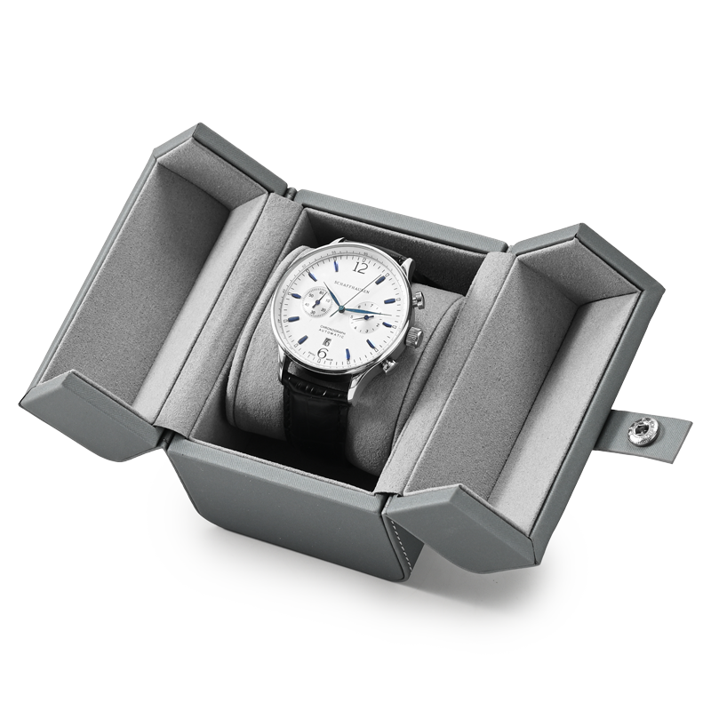 H194 Custom Leather Watch Packaging Box Luxury Vintage Watch Boxes Case and Travel Watch Case