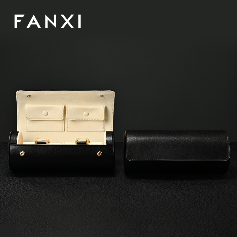 B024 Hot Sale Luxury Custom Leather Watch Boxes Commercial Gift Watches case