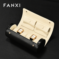 B024 Hot Sale Luxury Custom Leather Watch Boxes Commercial Gift Watches case