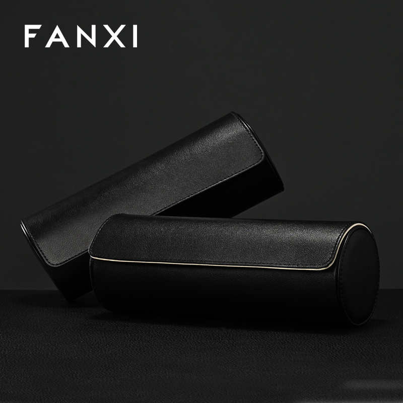 B024 Hot Sale Luxury Custom Leather Watch Boxes Commercial Gift Watches case