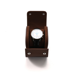Hot Sale Luxury Custom Leather Watch Boxes Commercial Gift Watches case with Customized logo