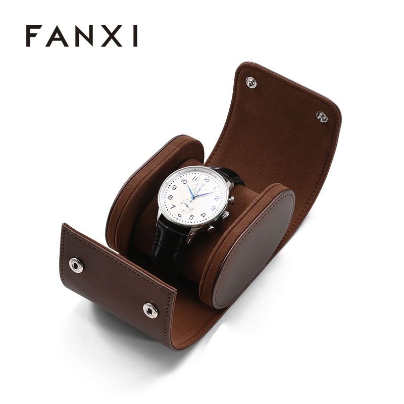 Hot Sale Luxury Custom Leather Watch Boxes Commercial Gift Watches case with Customized logo