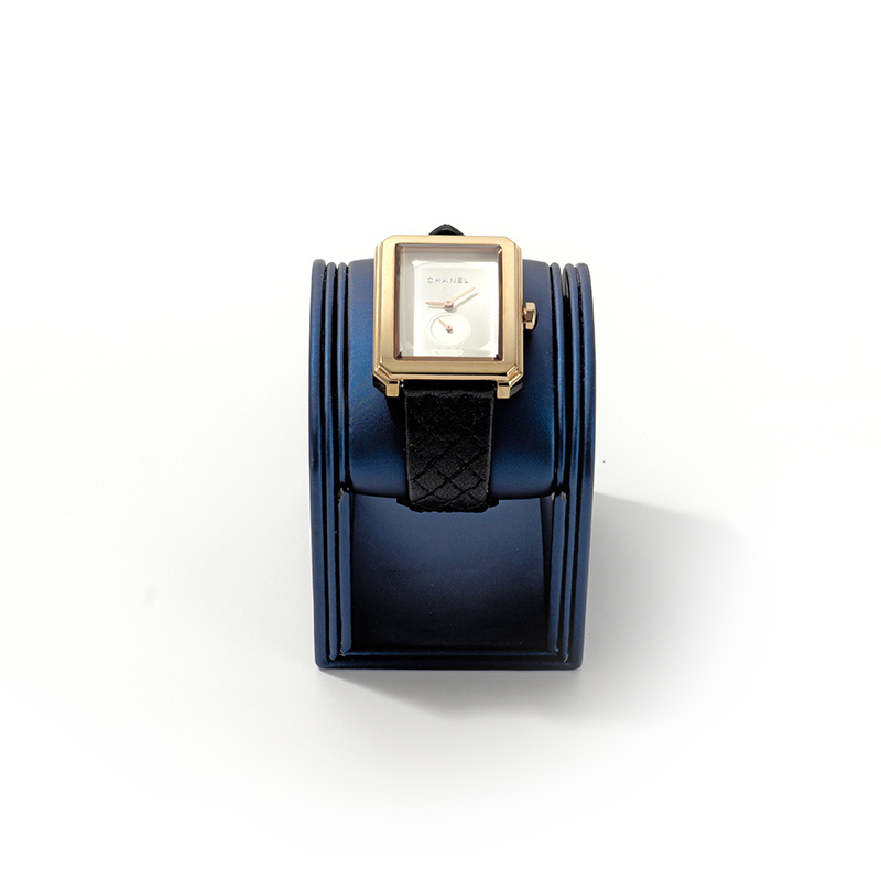 High Quality Elegant Blue Watch Stand Watch Display Stand for Luxury Jewelry Storage