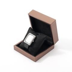 Brown Paper Watch Storage Box Watch Packaging Box Custom Logo