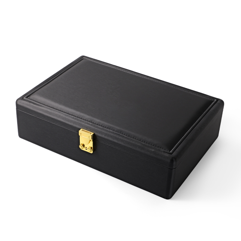 Custom logo Travel Jewelry Box Organizer Wholesale Pu Leather Earring Ring Necklace Jewellery Case