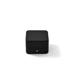 Customization Leather Black Bangle Watch Box Jewelry Storage Box Multi Functional Jewelry Box