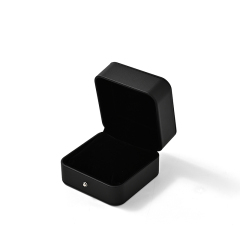 Customization Leather Black Bangle Watch Box Jewelry Storage Box Multi Functional Jewelry Box