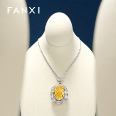 RX118 Jewelry Display Stand Custom Color Portrait Display Stand Luxury Necklace Bust