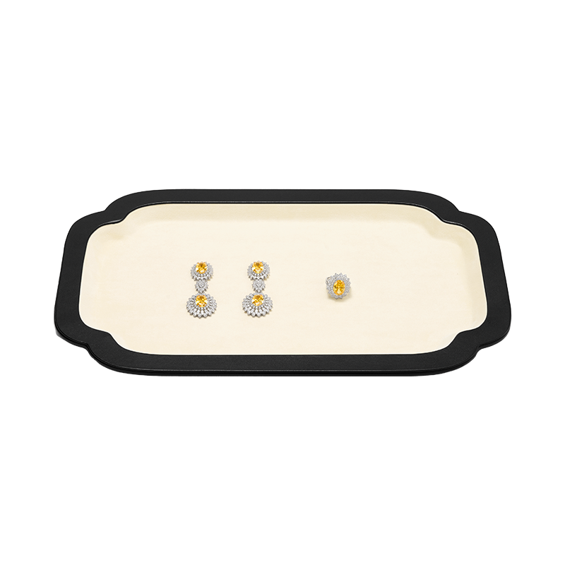 P243 FANXI Jewelry Display tray Luxury Earring Ring Necklace Display Plate