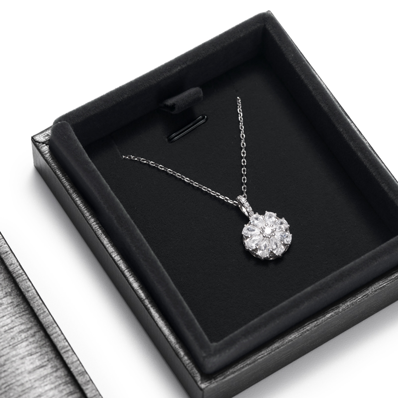 FANXI Customized Women Girls Jewelry Packaging Box Earring Necklace Jewellery Ring Packaging Jewelry Box With Logo