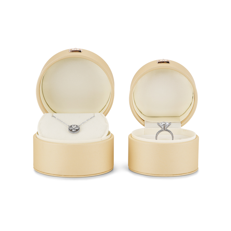 FANXI Hot Sale Custom Jewelry Gift Box Packaging Luxury PU Leather Ring Earring Bracelet Necklace Jewelry Boxes