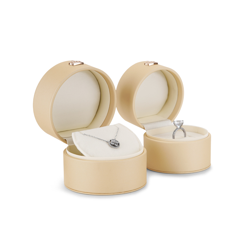 FANXI Hot Sale Custom Jewelry Gift Box Packaging Luxury PU Leather Ring Earring Bracelet Necklace Jewelry Boxes
