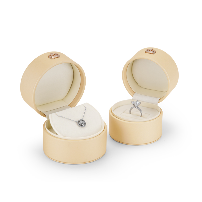FANXI Hot Sale Custom Jewelry Gift Box Packaging Luxury PU Leather Ring Earring Bracelet Necklace Jewelry Boxes