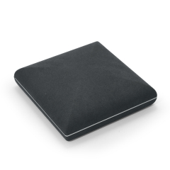 FANXI Luxury Grey Microfiber Custom Ring Box For Jewellry Packaging Box With Logo Printed
