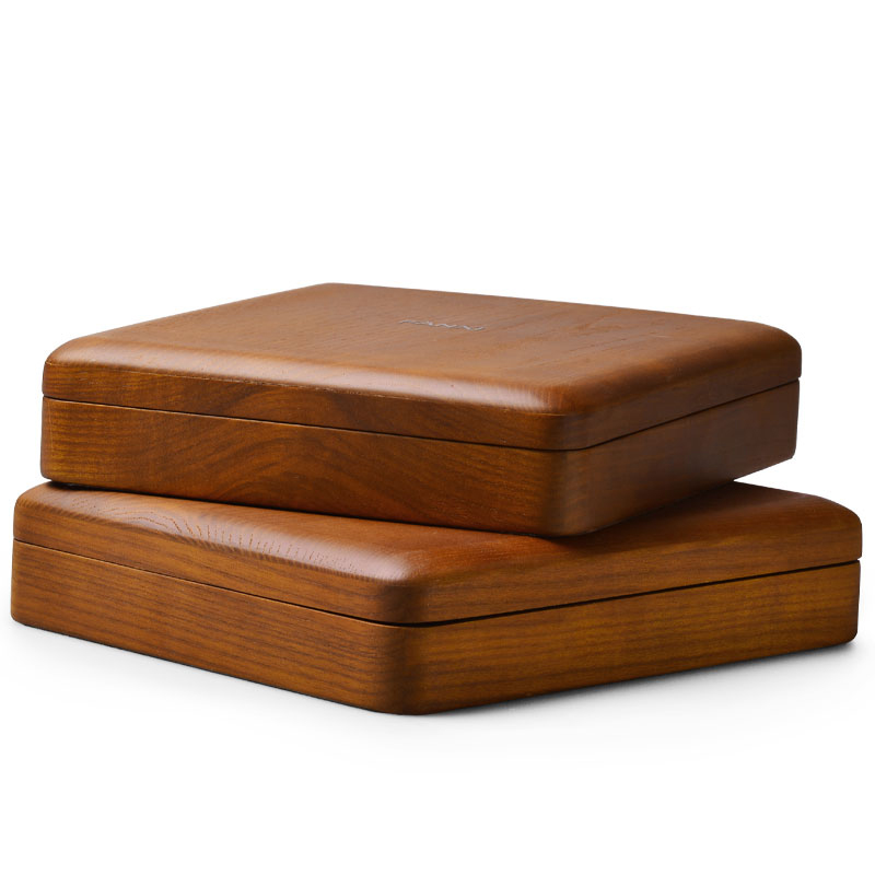 FANXI New Display Solid Wood Necklace Box Jewelry Storage Box With Microfiber Jewellery Display Exhibitor Box