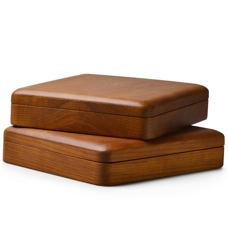 FANXI New Display Solid Wood Necklace Box Jewelry Storage Box With Microfiber Jewellery Display Exhibitor Box