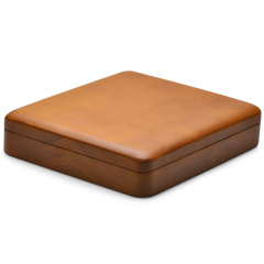 FANXI New Display Solid Wood Necklace Box Jewelry Storage Box With Microfiber Jewellery Display Exhibitor Box