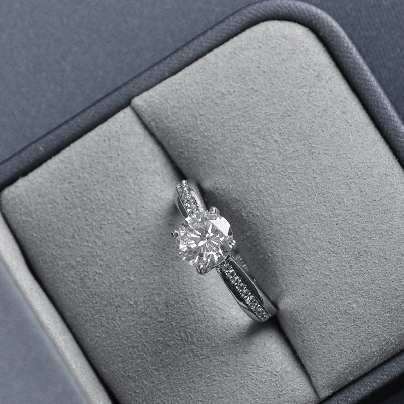 In Stock Custom Logo Jewellery Packaging Pu Leather Custom Jewelry Boxes Ring Jewelry Box Sets