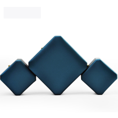 Customized New Green PU Leather Jewelry Box For Ring Necklace Bracelet Gift Jewelry Packaging Box Custom Logo Printed