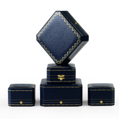 FANXI factory wholesale custom logo octagonal jewelry necklace bracelet bangle pendant earring ring packaging box