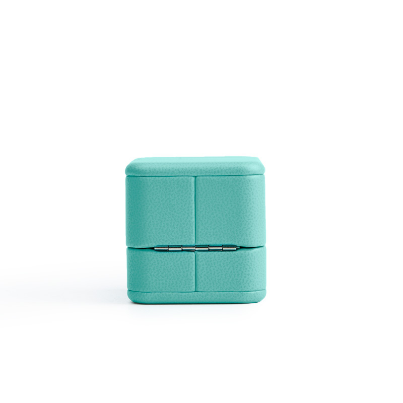 Fanxi Wholesale New Arrival Blue Jewelry Necklace Box Custom Logo Luxury Wedding Ring Box