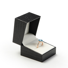 FANXI China Manufacturer Fancy Leatherette Paper Gift Drawer Packaging Boxes Exhibitor Plastic Jewelry Box