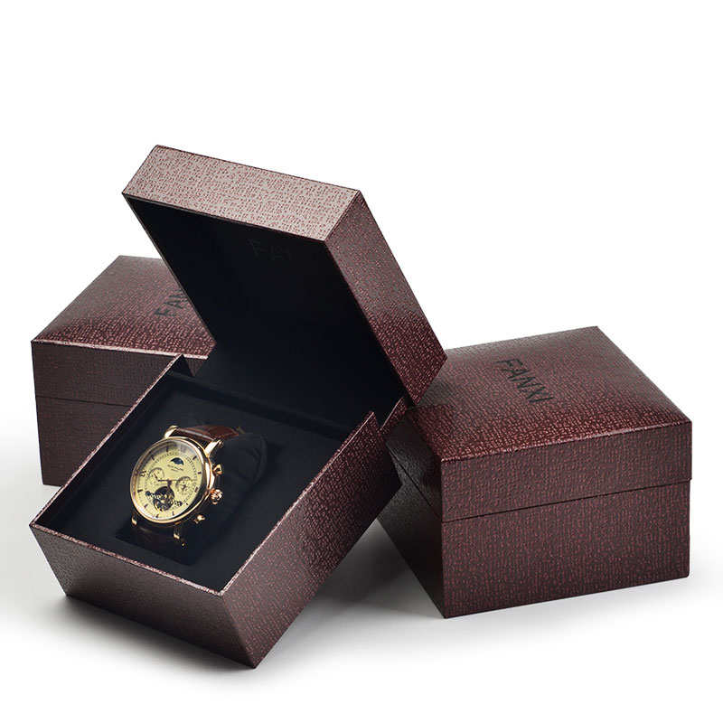 FANXI factory customized luxury plastic jewelry package watch storage box
