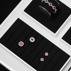 2023 New Design Luxury Jewelry Display Set Fashion Jewellry Packaging Set for Retail Jewellery Store
