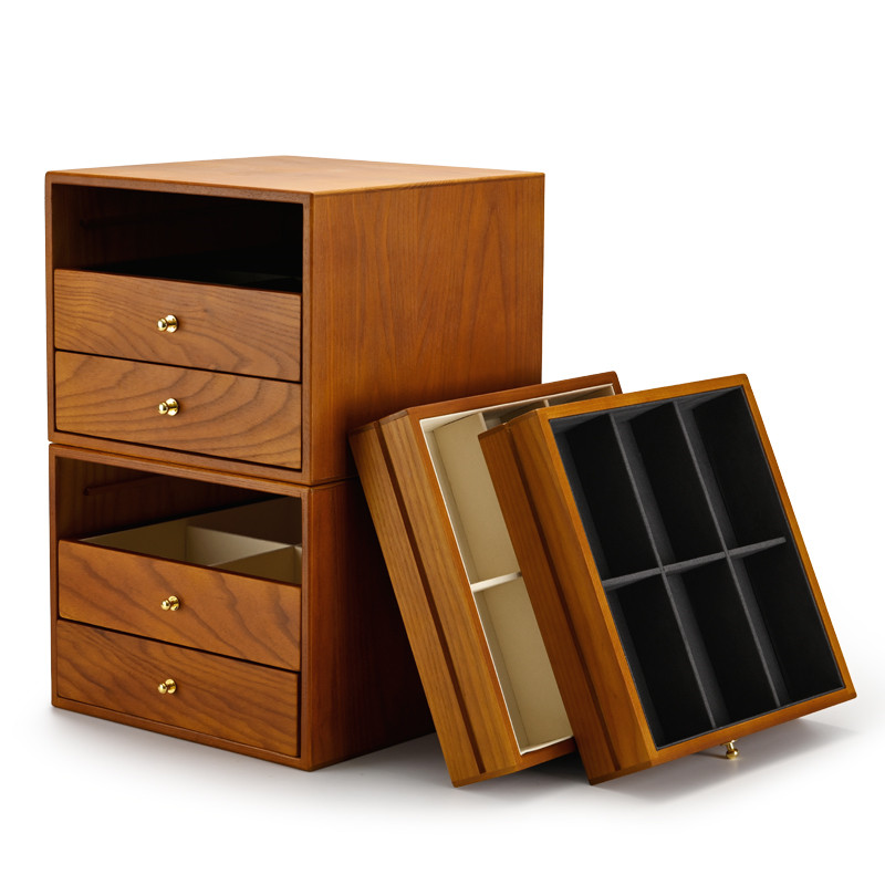 Fanxi New Arrival High Quality Wood Box Luxury Wooden Ring Box Walnut Microfiber Jewelry Boxes Hold The Jewellery