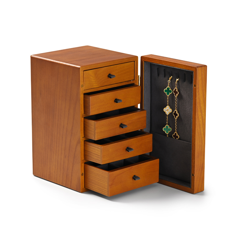 Fanxi China New Arrivals Wooden Jewelry Box Luxury Jewellery Organizer Case Packaging Ring Necklace Bracelet Boxes With Logo