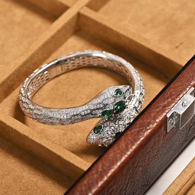 Fanxi Custom Retro PU Leather Microfiber Jewelry Box Bangle Ring Earrings Necklace Package Box Vintage Green Jewelry Storage Case