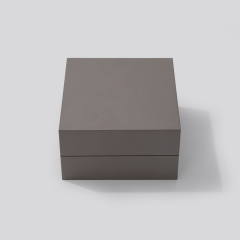 FANXI Classic Customized Leatherette Paper Jewelry Display Packing Box Eco-friendly Wedding Ring Earring Box