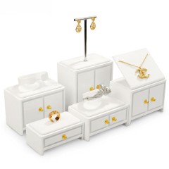 Fanxi Factory Price With Good Quality For Jewelry Display Ring Earring Bangle Necklace Holder Luxury Jewelry Showcase Display Stand