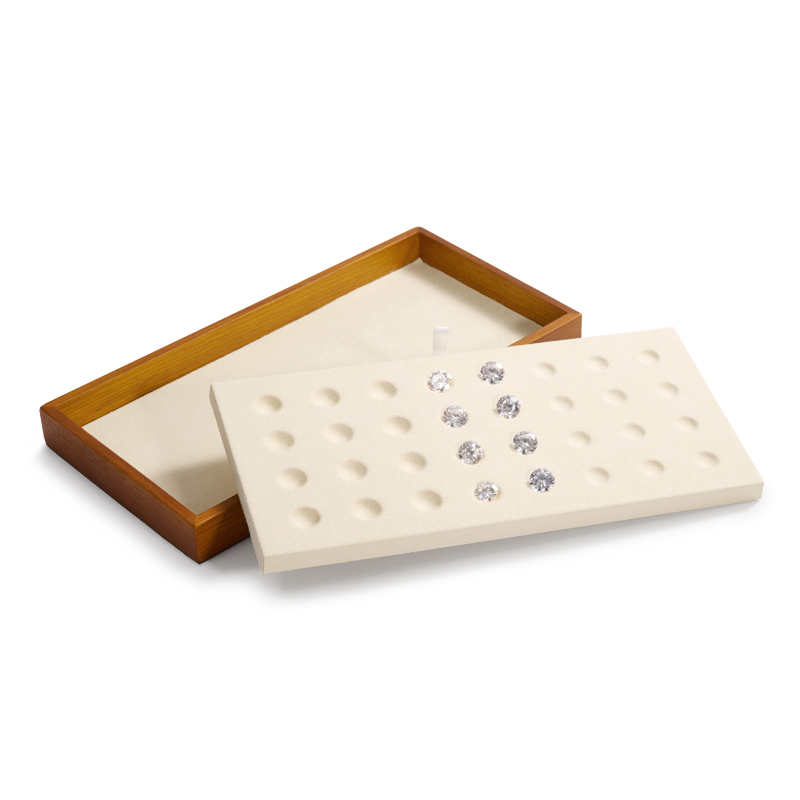 FANXI Factory New Jewellery Display Sets Solid Wood Ring Earrings Necklace Holder Jewellery Window Display