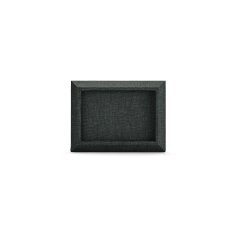 Fanxi Oem Custom Wholesale Classic Dark Grey Pu Leather Jewelry Displays Ring Earrings Pendant Bangle Watch Jewelry Trays