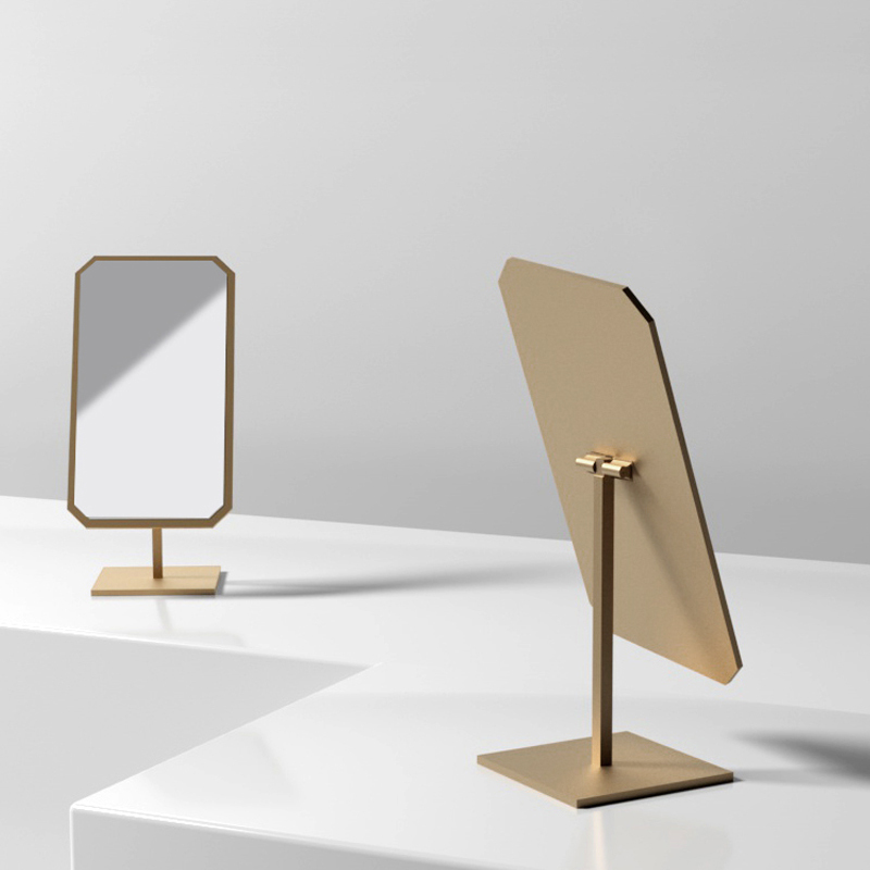 FANXI New arrival Luxury Gold Metal Mirror jewelry store