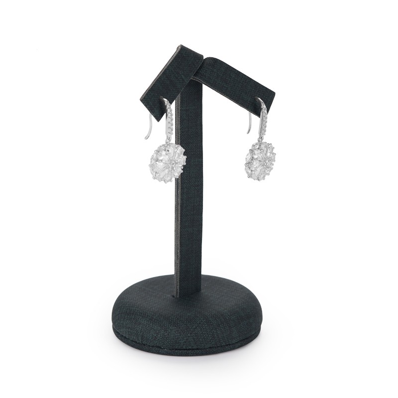 Fanxi New Hot Selling Custom Earring PU Leather Jewelry Display Stand For Jewelry Store