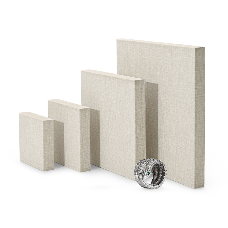 Fanxi Wholesale Good Quality Jewelry Display For Ring Earring Bangle Necklace Plate Tray Jewelry Showcase Display Stand