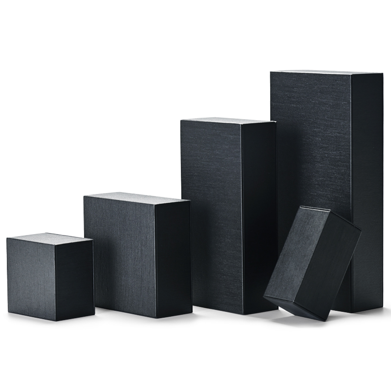 Fanxi New Arrival Jewelry Stand Pu Leather Luxury Ring Earring Necklace Jewellery Display Cabinet Cube Plate Showcase Set