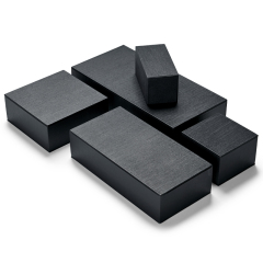 Fanxi New Arrival Jewelry Stand Pu Leather Luxury Ring Earring Necklace Jewellery Display Cabinet Cube Plate Showcase Set