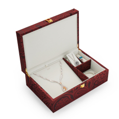 New Arrival Chinese Style Customize Color And Insert Jewelry Case For Necklace Pendant Ring