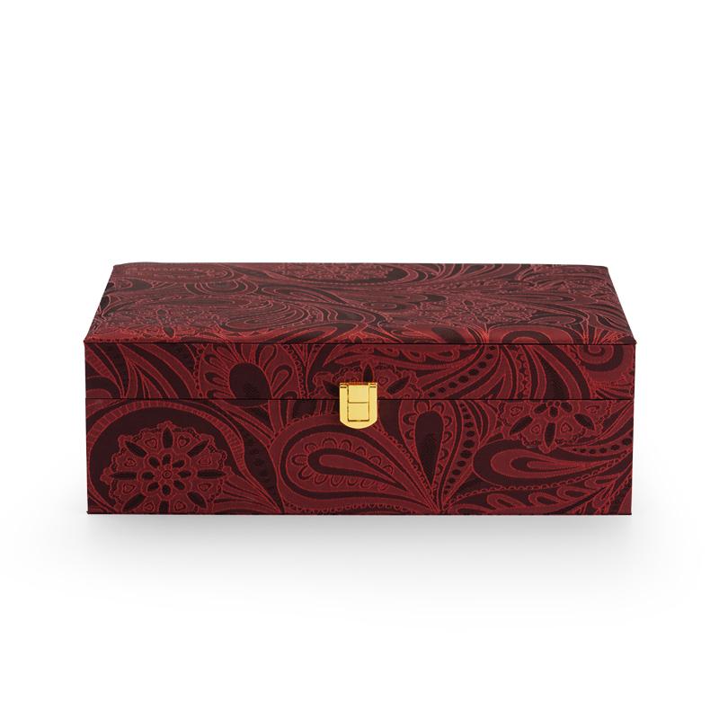 New Arrival Chinese Style Customize Color And Insert Jewelry Case For Necklace Pendant Ring