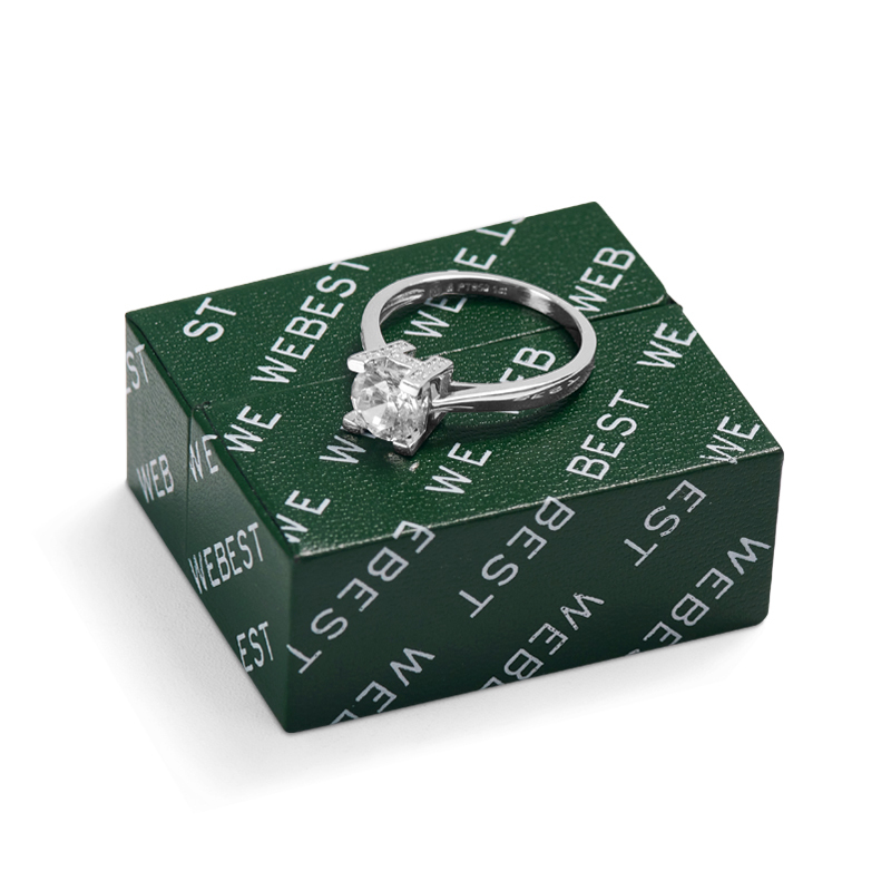 Fanxi Newest Luxury Jewelry Box Leather Paper Microfiber Insert Special Design Jewellery Ring Gift Boxes